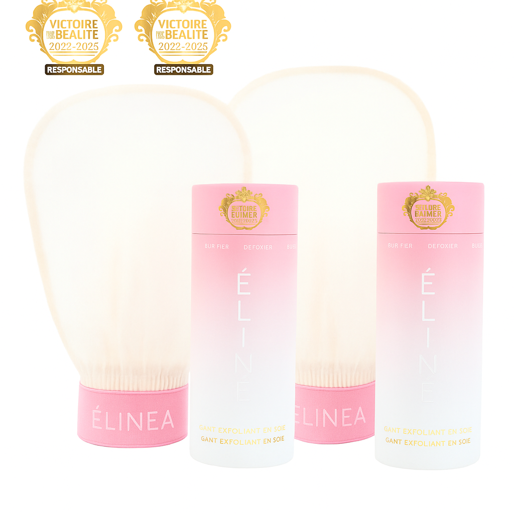 2 Gant Exfoliant en Soie - Corps